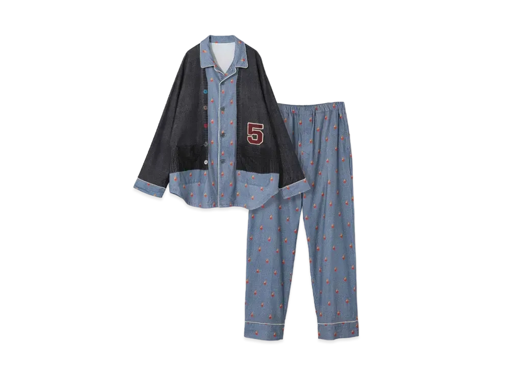 EVANGELION × UNDERCOVER TWO-PIECE SETS "Blue Base"