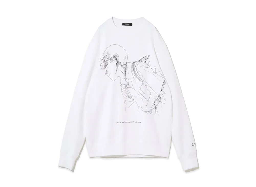 EVANGELION × UNDERCOVER SWEATSHIRT "White"