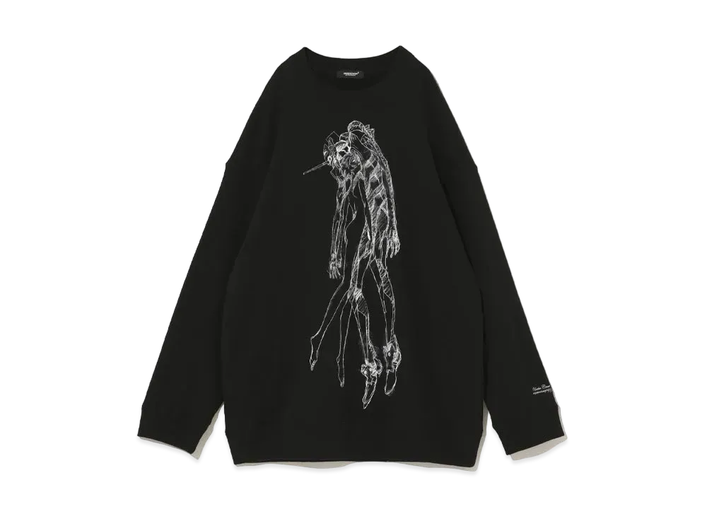 EVANGELION × UNDERCOVER SWEATSHIRT "Black"