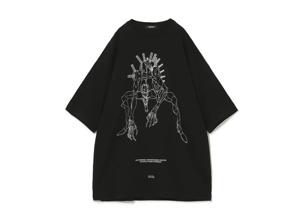 EVANGELION × UNDERCOVER T-SHIRT "Black"