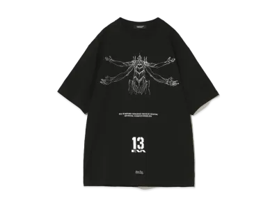 EVANGELION × UNDERCOVER T-SHIRT "Black"