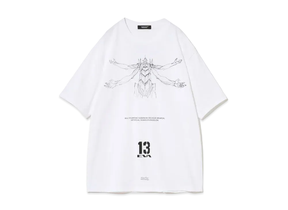 EVANGELION × UNDERCOVER T-SHIRT "White"