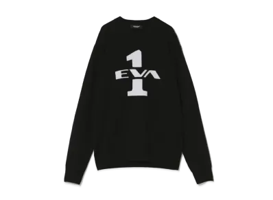 EVANGELION × UNDERCOVER SWEATER "Black"