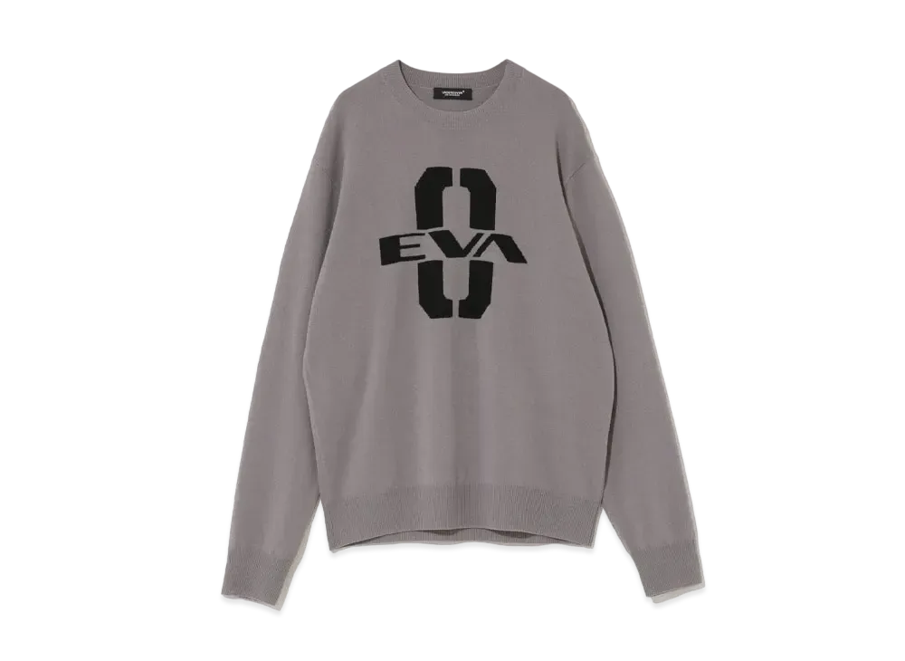 EVANGELION × UNDERCOVER SWEATER "Ice Gray"