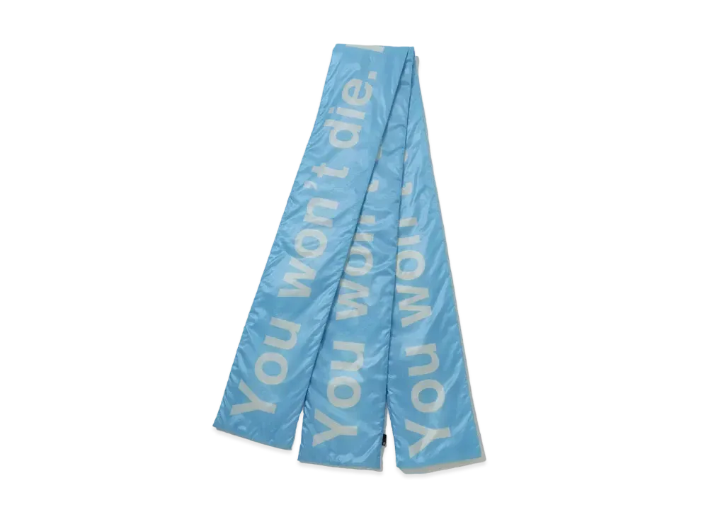 EVANGELION × UNDERCOVER SCARF "Light Blue"