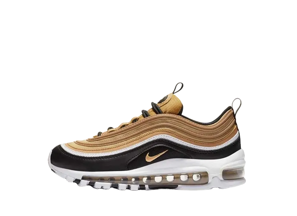 ナイキ GS エアマックス97 "メタリックゴールド/ブラック/ホワイト"