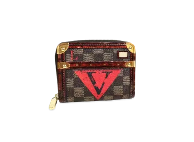 Louis Vuitton Damier Zippy Coin Purse Trunk Time