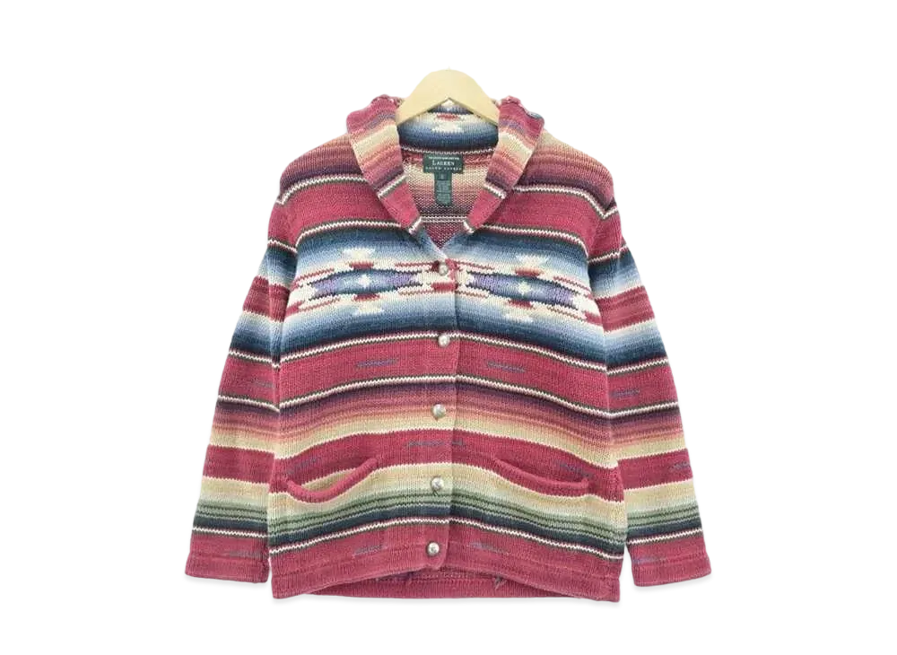 Ralph Lauren Cot knit Cardigan "Multi"