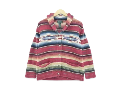 Ralph Lauren Cot knit Cardigan "Multi"