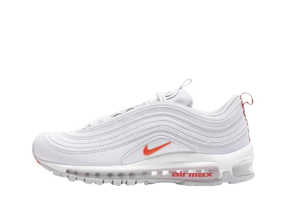 ナイキ エアマックス97 "ピュアプラチナム/チームオレンジ"