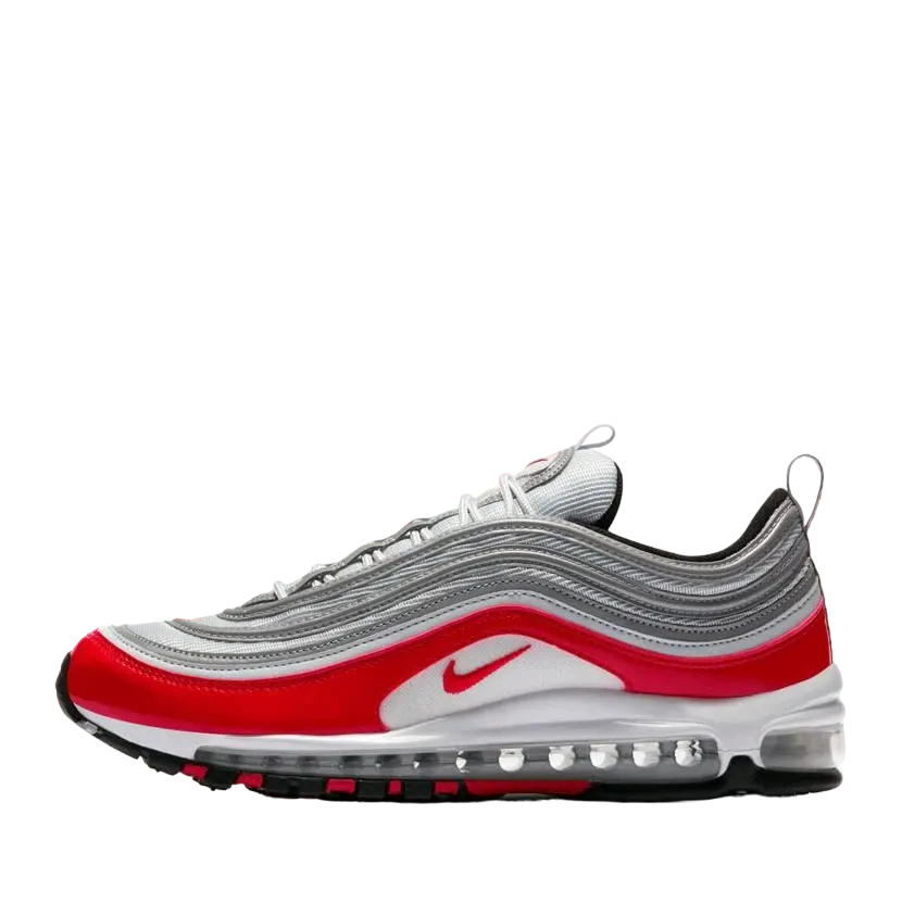 Nike Air Max 97 "Pure Platinum/University Red"