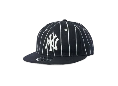 NEW ERA x Aime Leon Dore Wool Pinstripe Yankee Hat "Navy"