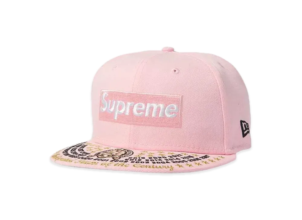 Supreme Undisputed Box Logo New Era "Pink"