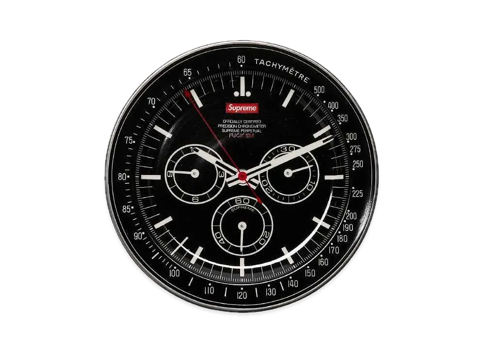 Supreme Watch Plate "Black"