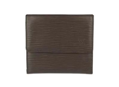 Louis Vuitton Epi Porte Monnaie Bie Cartescredit "Mocha"