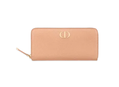 Dior 30 Montaigne Wallet "Pink Beige"