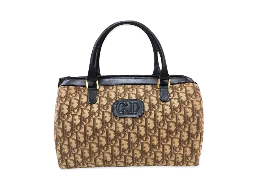 Dior Trotter Mini Boston Bag "Brown"