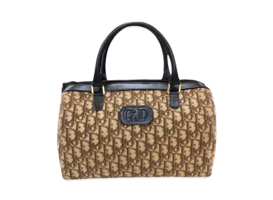 Dior Trotter Mini Boston Bag "Brown"