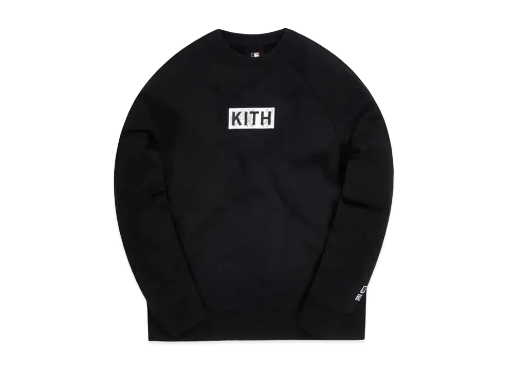 Kith MLB Los Angeles Dodgers Arched Crewneck "Black"