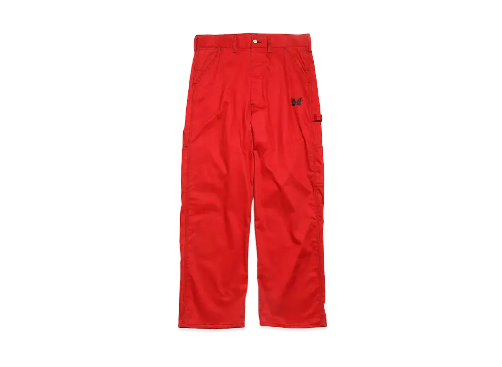 Needles x SMITH'S PAINTER PANT - COTTON TWILL "Red"