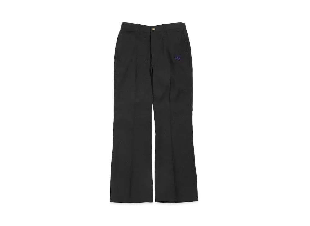 Needles BOOT-CUT JEAN - POLY TWILL "Black"