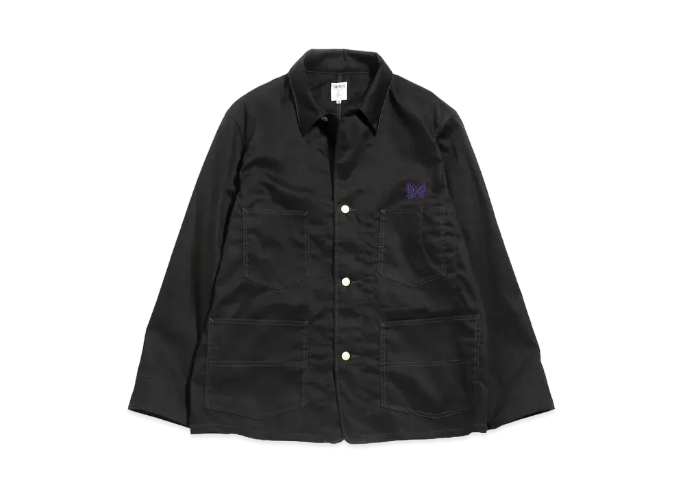 ニードルズ x スミス カバーオール - コットンツイル "ブラック"