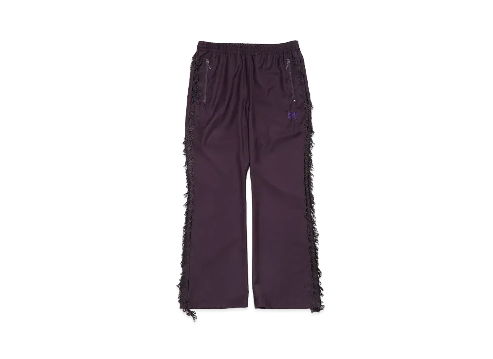 Needles FRINGE BOOT-CUT TRACK PANT - PE/R GABARDINE "Black"