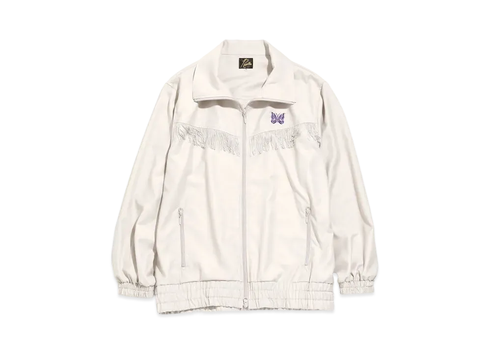 Needles FRINGE TRACK JACKET - PE/R GABARDINE "Beige"