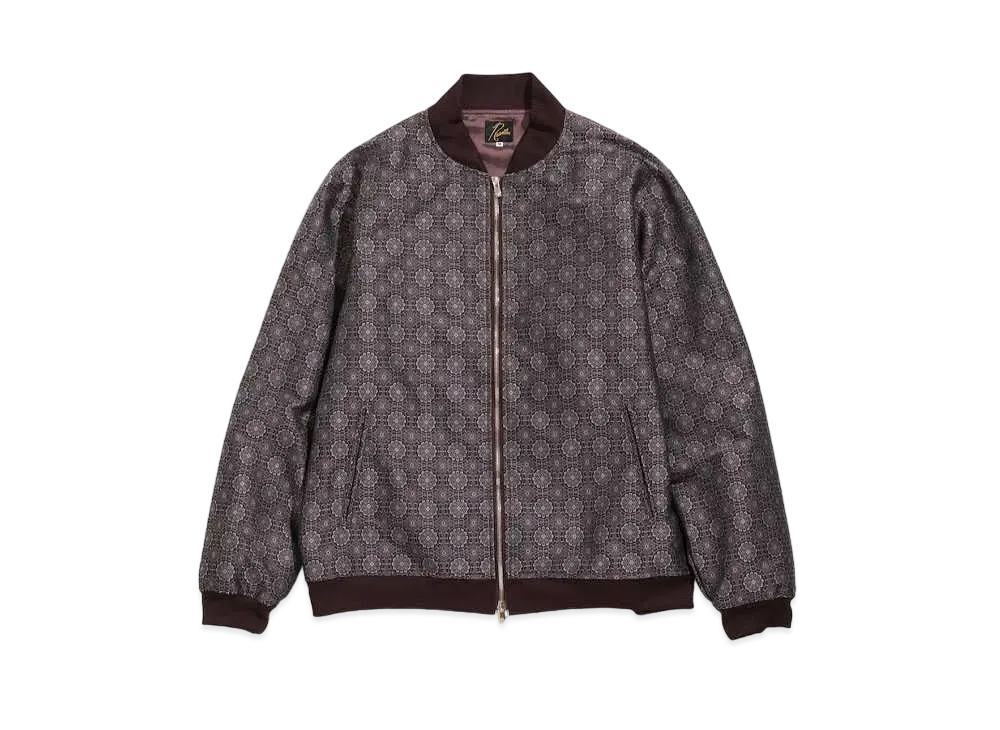 Needles B.B JACKET - POLY FINE PATTERN JQ. "Purple"
