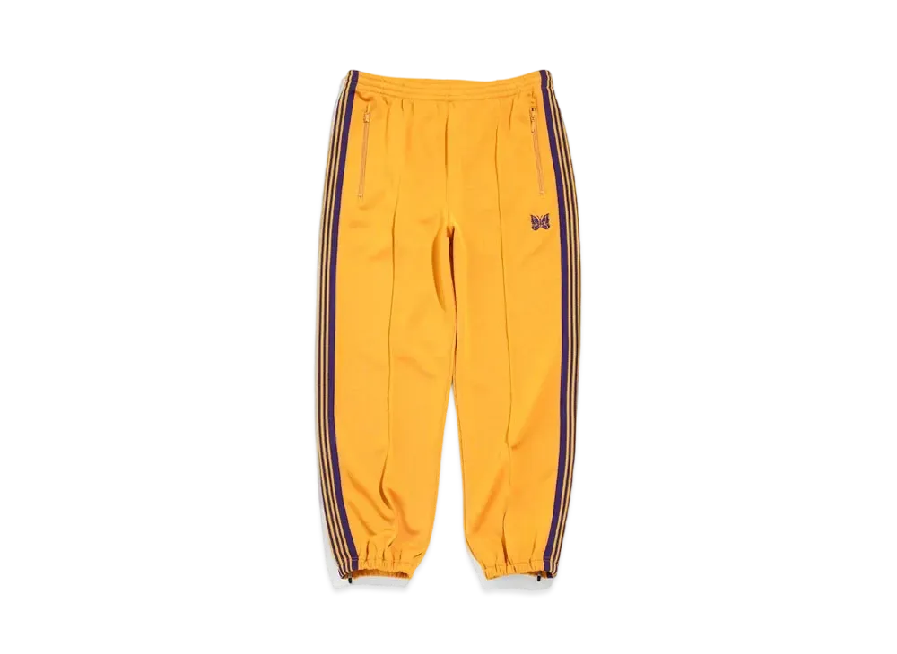 Needles ZIPPED TRACK PANT - POLY SMOOTH "Yellow"
