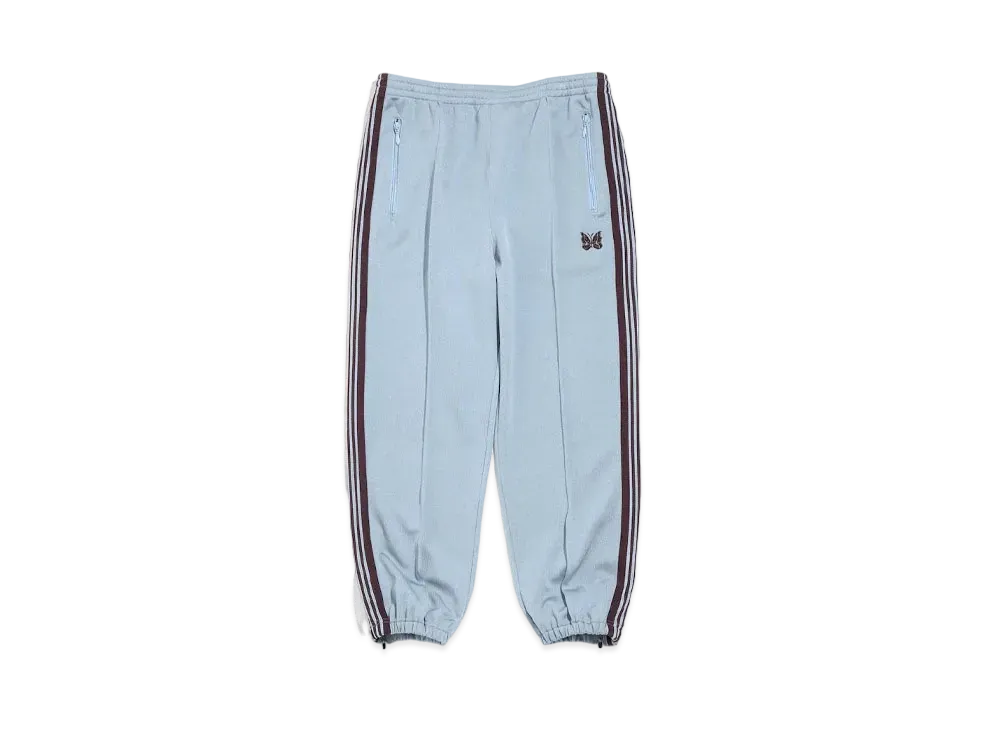 Needles ZIPPED TRACK PANT - POLY SMOOTH "Sax"