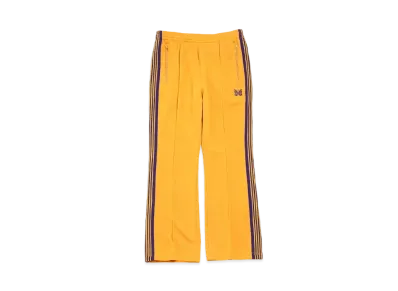 Needles BOOT-CUT TRACK PANT - POLY SMOOTH "Yellow"