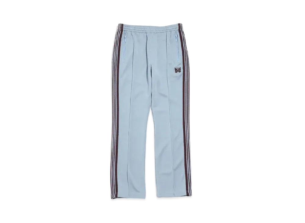 Needles NARROW TRACK PANT - POLY SMOOTH "Sax"