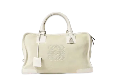 LOEWE Amasona 36 Suède "White"