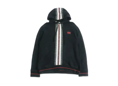 BURBERRY TB Monogram Line Design Pullover Hoodie "Black"
