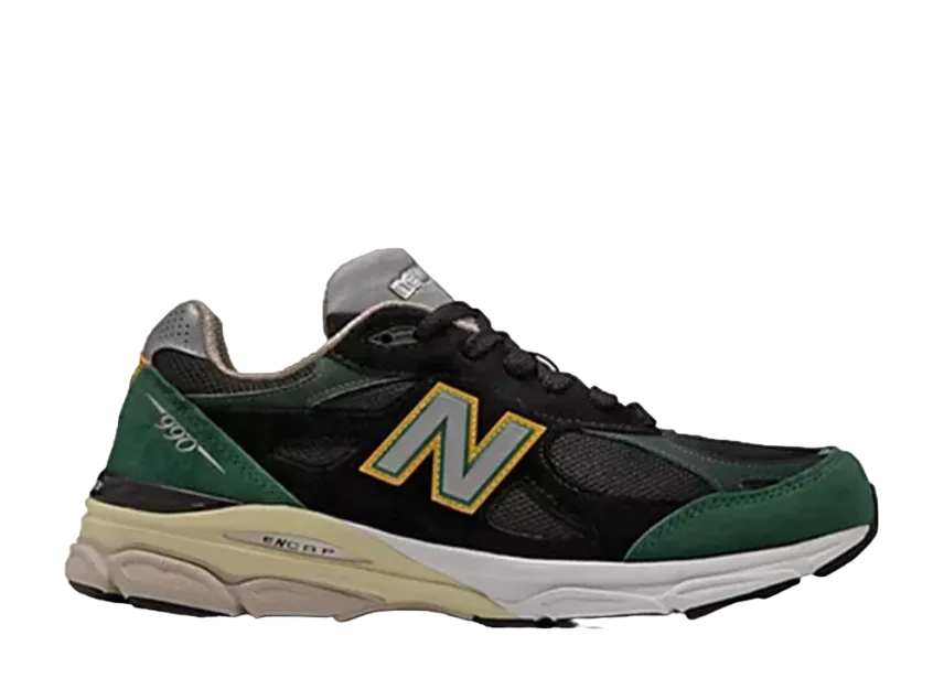 ニューバランス 990V3 "ブラック/グリーン/イエロー"