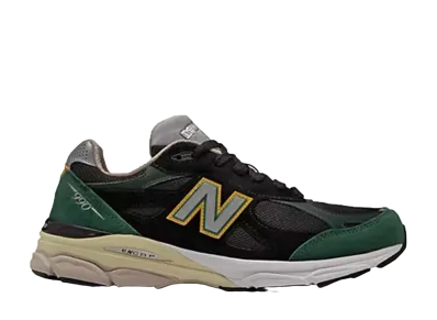 ニューバランス 990V3 "ブラック/グリーン/イエロー"