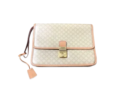 CELINE Macadam Clutch Bag