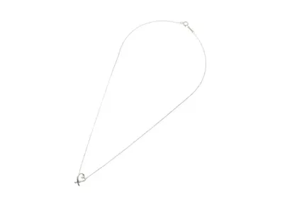 Tiffany & Co Loving Heart Necklace "Silver"