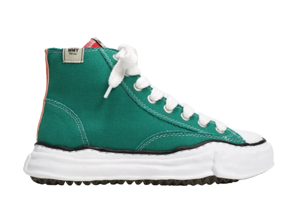 メゾンミハラヤスヒロ ピーターソン OG ソール キャンバス ハイトップ スニーカー "マルチ" (A01FW701)