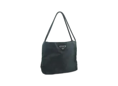 PRADA Nylon Pipe Tote Bag "Black"