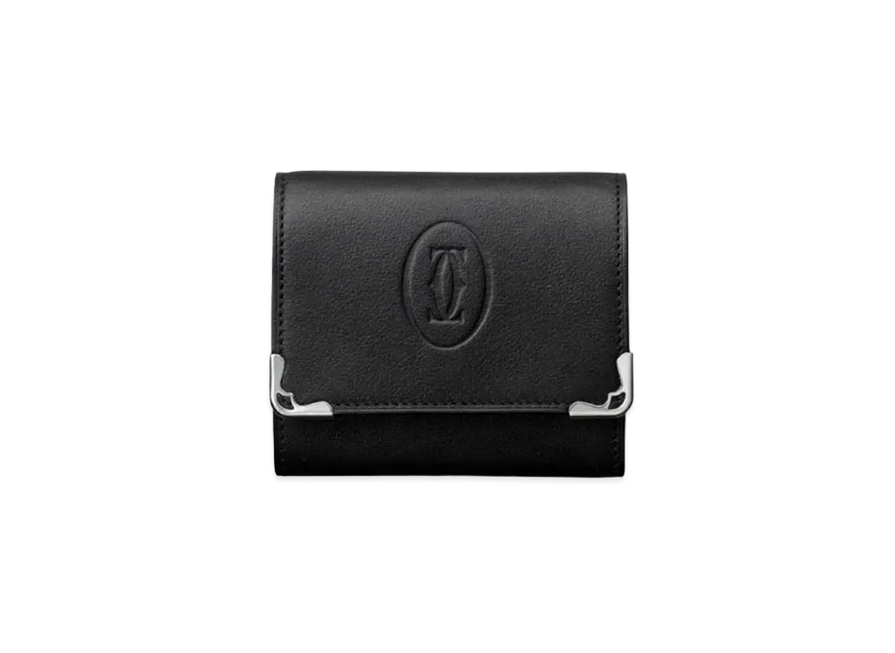 Cartier Must de Cartier Square Coin Purse "Black"