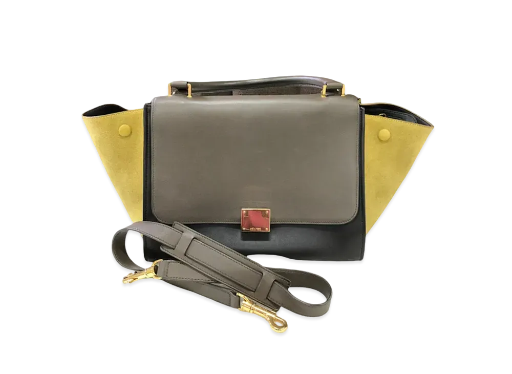 CELINE Trapeze 2WAY Hand Bag