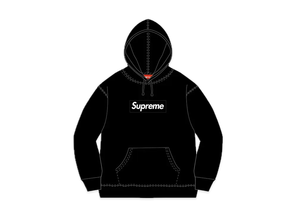 Supreme Box Logo Hooded Sweatshirt "Black" (10FW)
