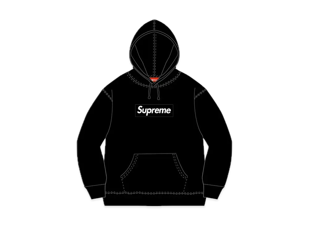 Supreme Box Logo Hooded Sweatshirt "Black" (11FW)