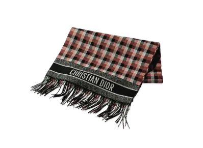 Dior Logo Check Stall "Brown”"