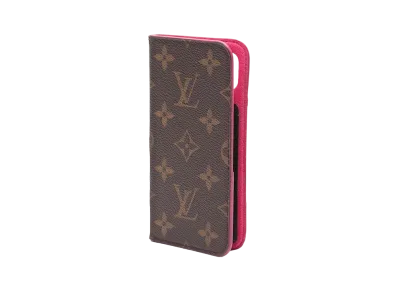 Louis Vuitton Monogram iPhone X / XS Folio "Rose"