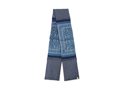 visvim DOWN MUFFLER INDIGO P.W. (N.D.) "Dk.Indigo"