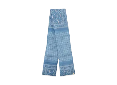 visvim DOWN MUFFLER INDIGO P.W. (N.D.) "Lt.Indigo"