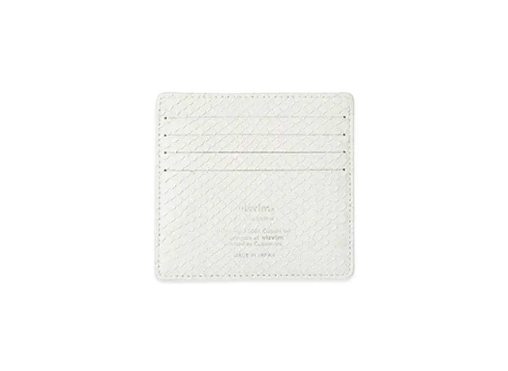 visvim CARD CASE "White"